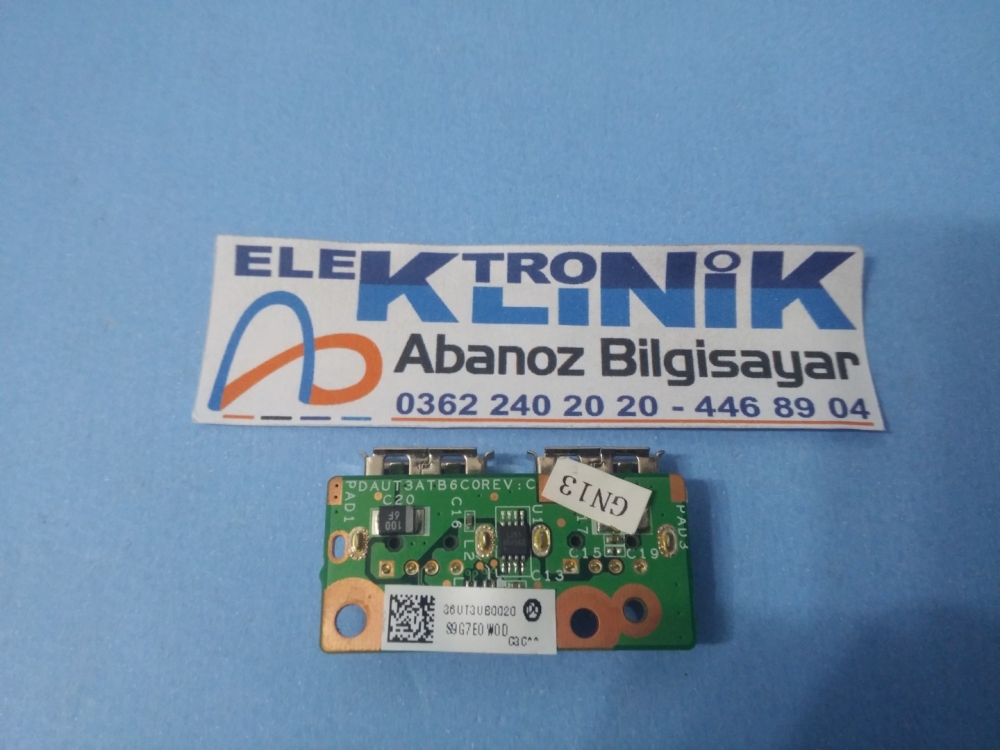 DA0UT3PC8D0  HP PAVİLİON DV6-1270ET  MODEL NOTEBOOK USB PORT KART
