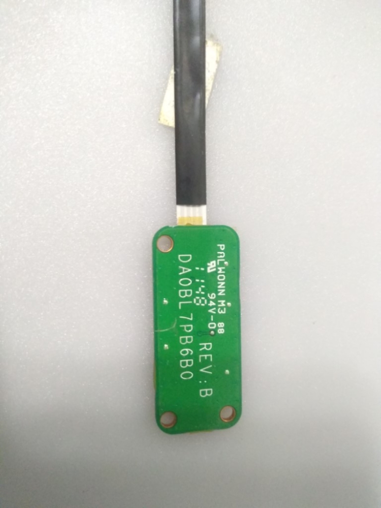 DAOBL7FB6BO TOSHIBA SATELLITE L750-1XT MODEL NOTEBOOK  POWER BUTON