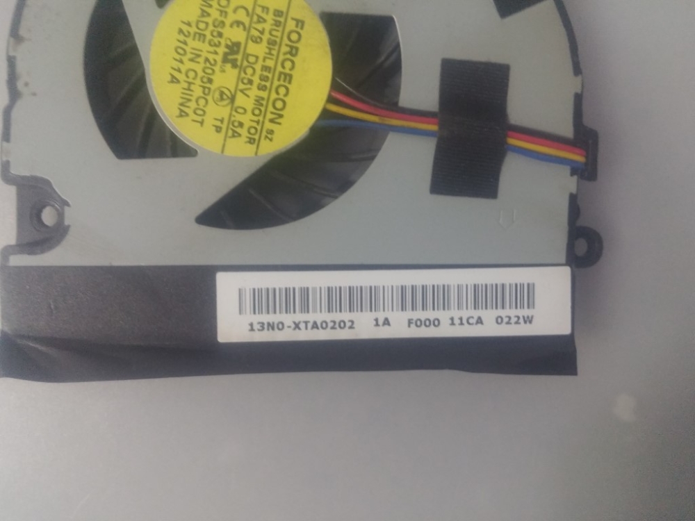 DFS531205PC0T CASPER NIRVANA TC7085677 MODEL NOTEBOOK CPU FAN