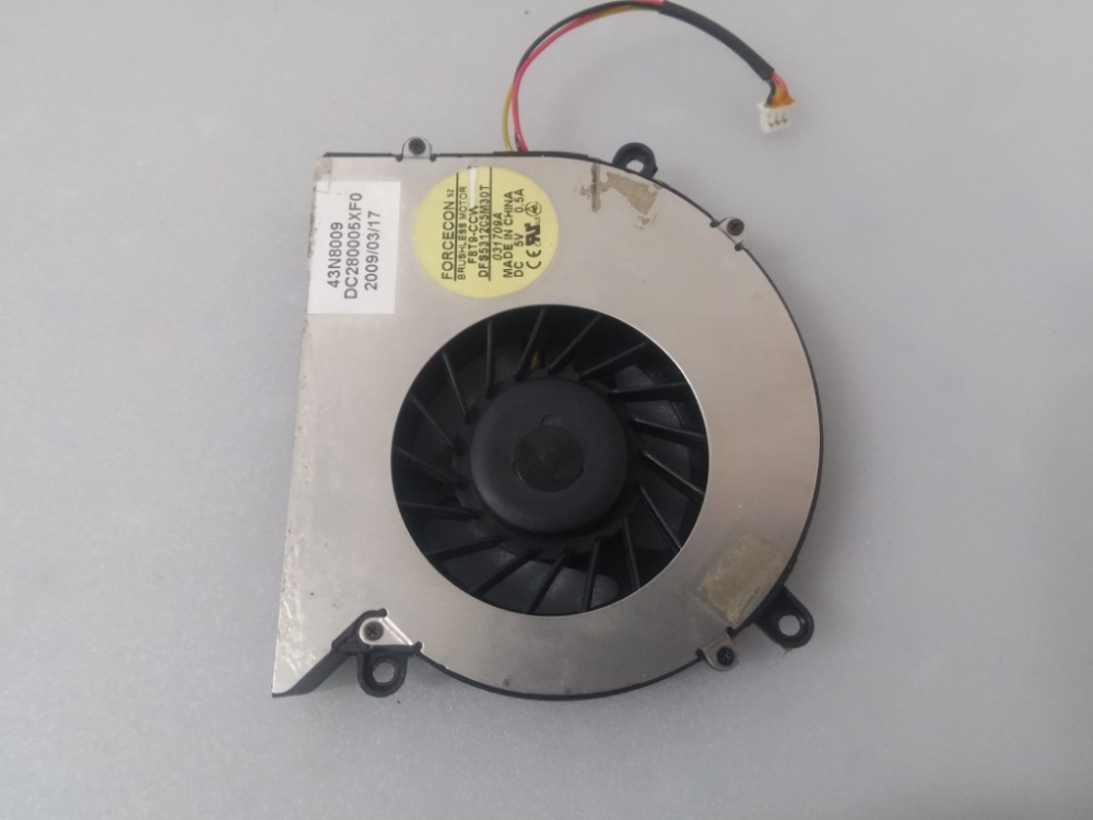 DFS5312C5M30T, DC280005XF0 LENOVO G530-4446 MODEL NOTEBOOK CPU FAN  