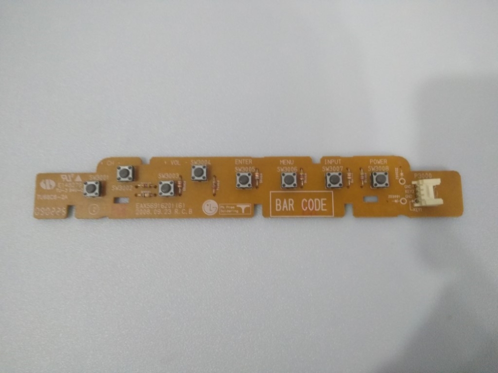 EBR61246001 EAX56916201(6) MODEL TUŞ TAKIMI