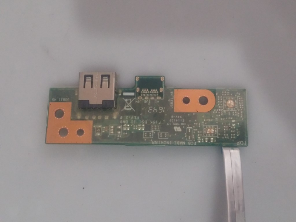 F15K_DSC, E114139 CASPER NIRVANA F600 MODEL NOTEBOOK USB SOKET KART 