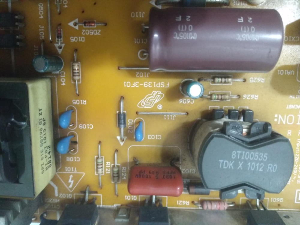 FSP139-3F01 GRUNDİG GR 32-120 3HD MODEL LCD TV 32" POWER BOARD 