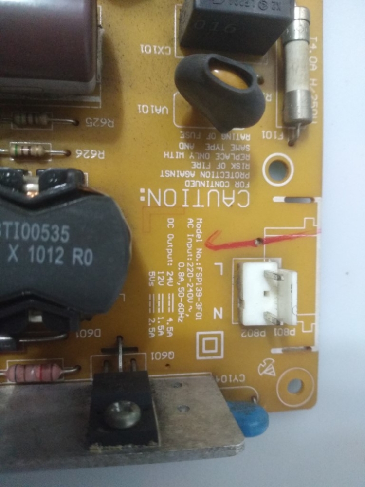 FSP139-3F01 GRUNDİG GR 32-120 3HD MODEL LCD TV 32" POWER BOARD 