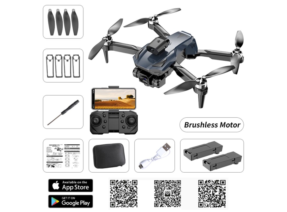 HUBSAN H-58X FIRÇASIZ MOTOR KAMERALI DRONE