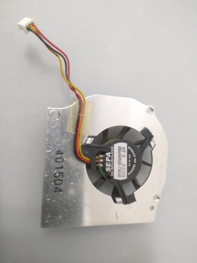 HY45J-05SHAP001 ASUS S5200N MODEL NOTEBOOK CPU FAN 