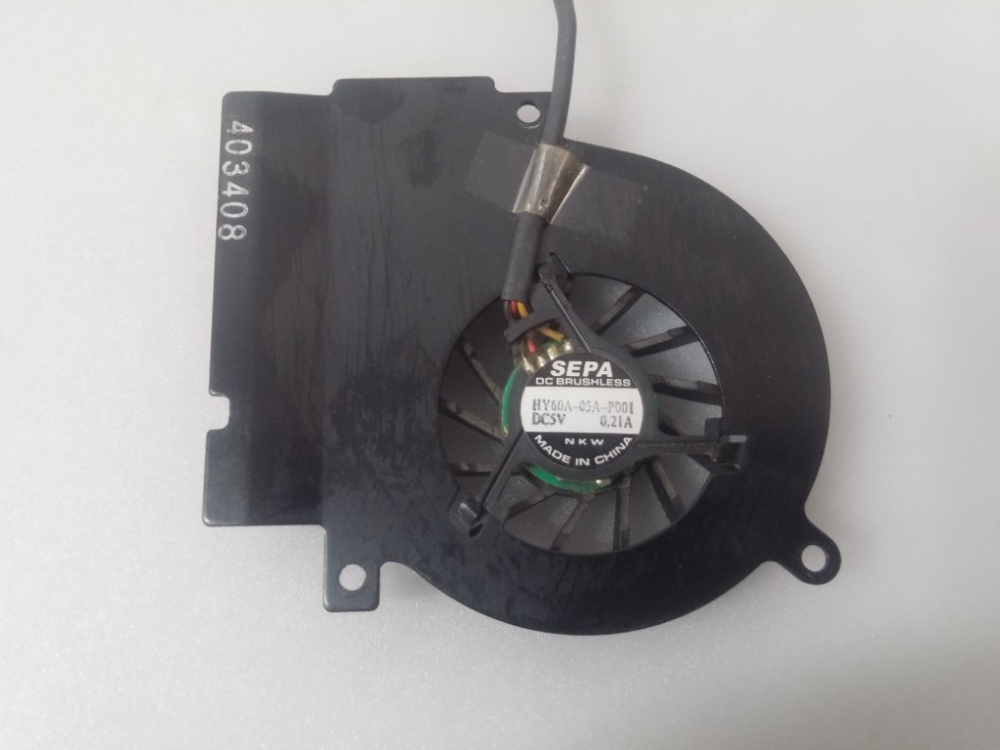 HY60A-05A-P001 ASUS A2500H MODEL NOTEBOOK CPU FAN 