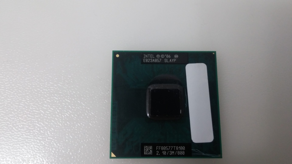 Intel® Core™2 Duo T8100 İşlemci,3M Önbellek, 2.10 GHz, 800 MHz FSB