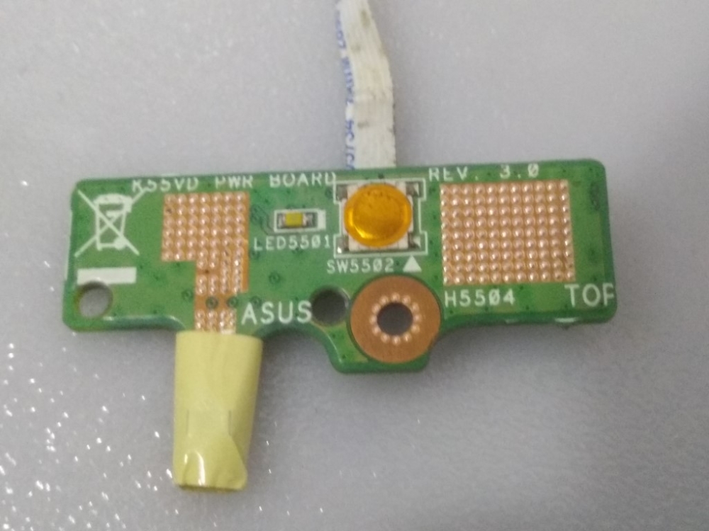 K55VD PWR ASUS K55VD MODEL NOTEBOOK  POWER BUTON
