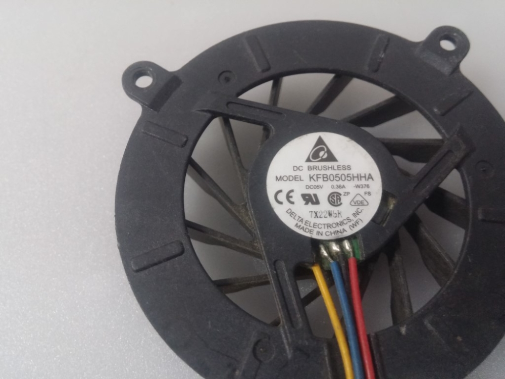 KFB0505HHA ASUS F3J MODEL NOTEBOOK CPU FAN 