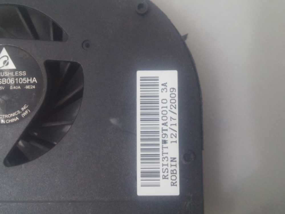 KSB06105HA CASPER NIRVANA TC021941 MODEL NOTEBOOK CPU FAN 
