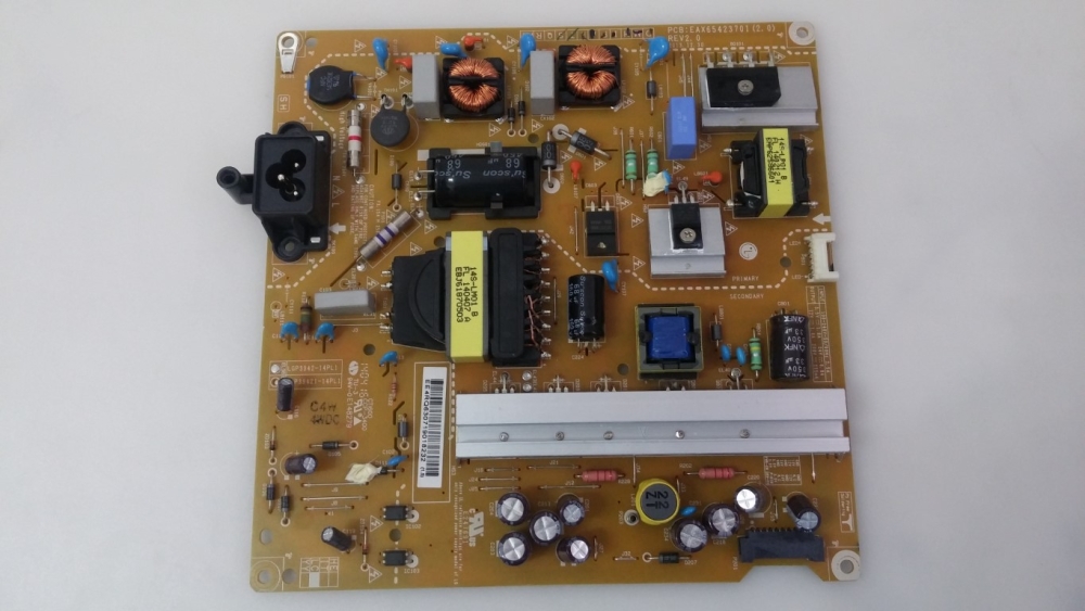 EAX65423701(2.0), LGP3942-14PL1  LG 42LB630V-ZA MODEL LED TV 42" POWER BOARD 