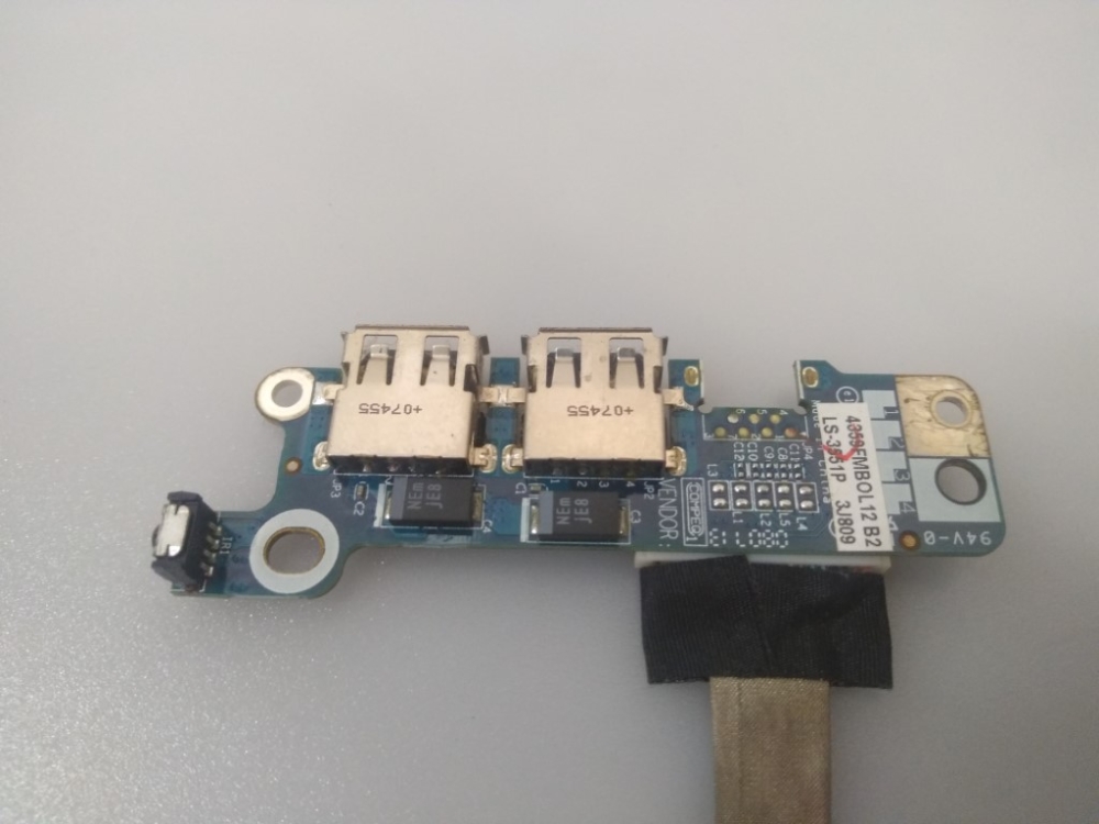 LS-3551P, 4359FMBOL12 B2 ACER ASPİRE 5520 MODEL USB PORT KART