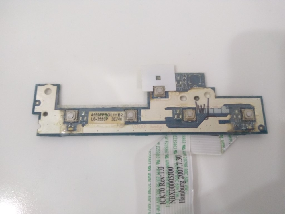 LS-3553P ACER ASPİRE 7520 MODEL NOTEBOOK POWER BUTON KART 