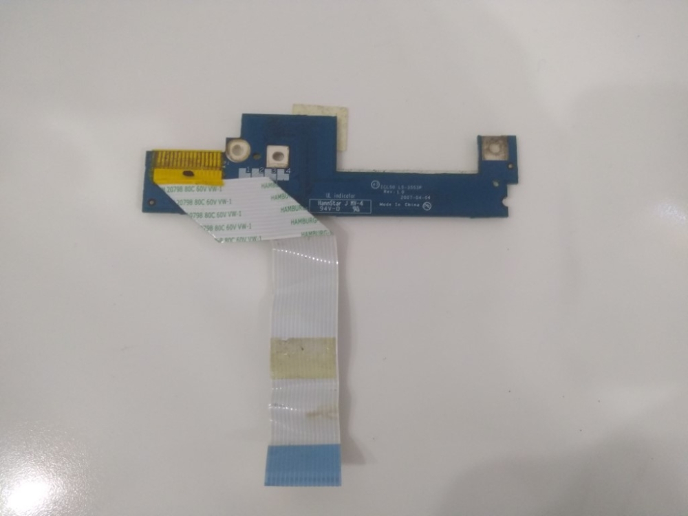 LS-3553P ACER ASPİRE 7520 MODEL NOTEBOOK POWER BUTON KART 