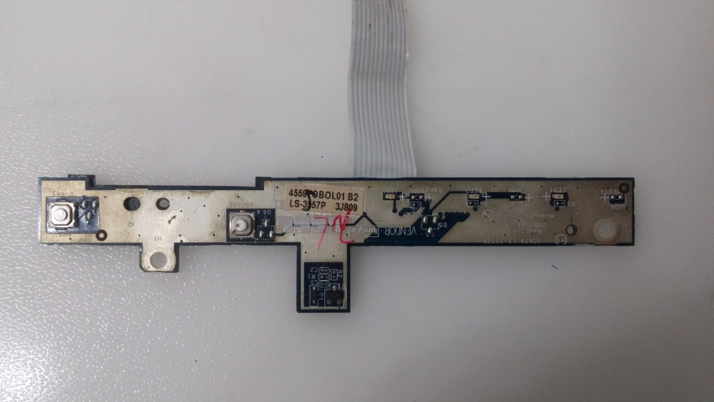 LS-3557P  ACER ASPİRE 5520 MODEL NOTEBOOK EK İNTERNET BUTON KART 