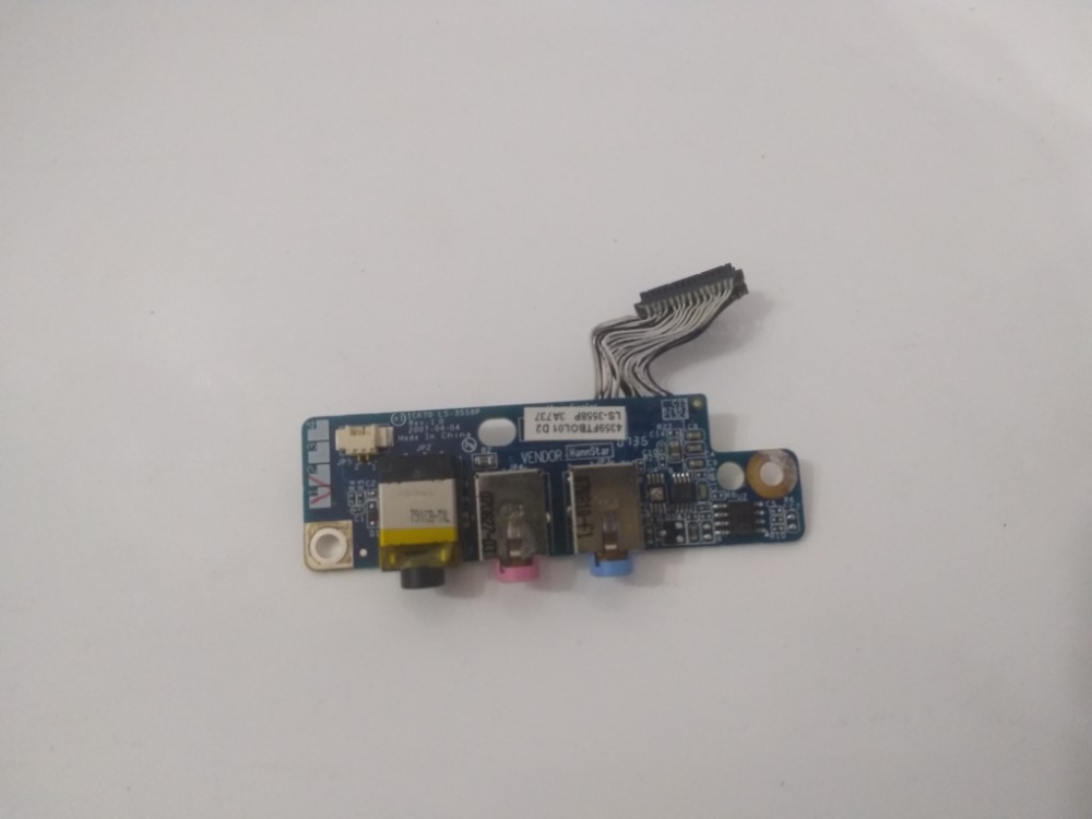 LS-3558P ACER ASPİRE 7520 MODEL NOTEBOOK SES SOKET KART 