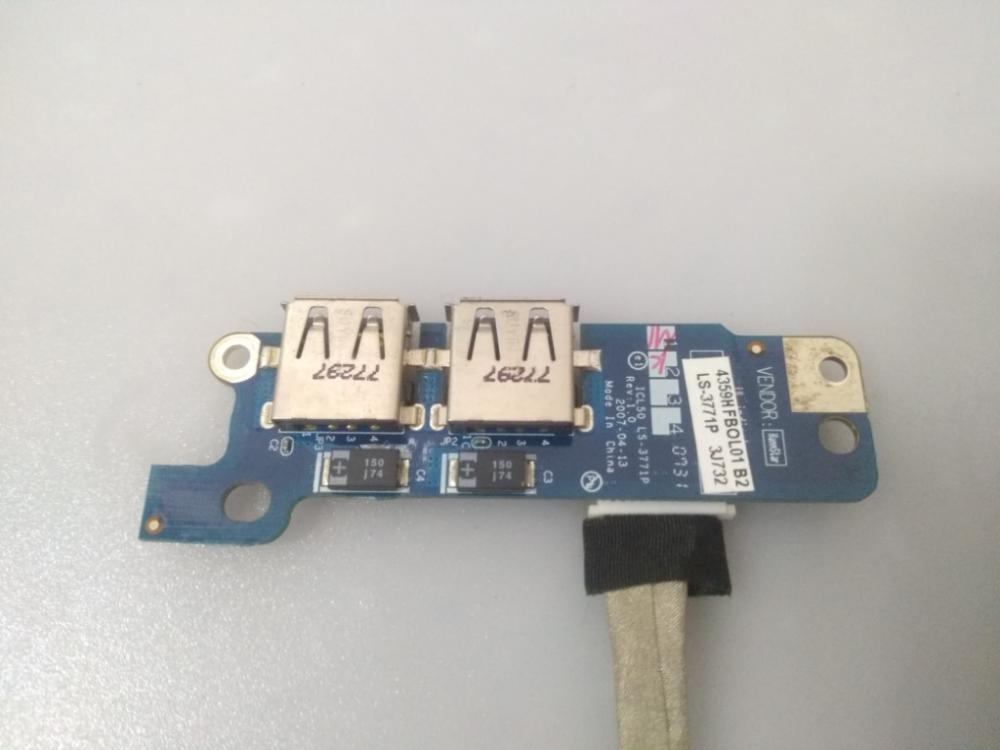 LS-3771P, 4359HFBOL01 ACER ASPİRE 5710 MODEL NOTEBOOK USB PORT 