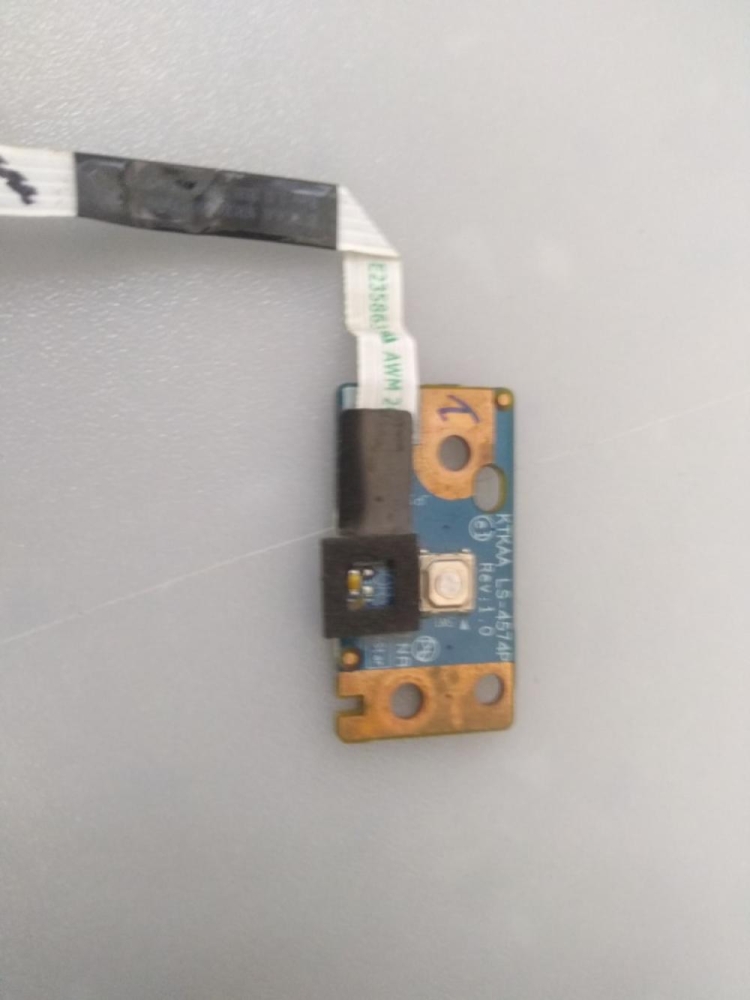 LS-4574P  TOSHIBA SATELLITE A350-22Z MODEL POWER BUTON KART 