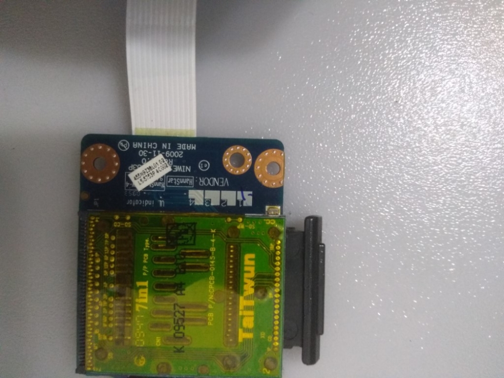 LS-5753P REV:1.0 LENOVO G560-20042 MODEL NOTEBOOK KARD READER 