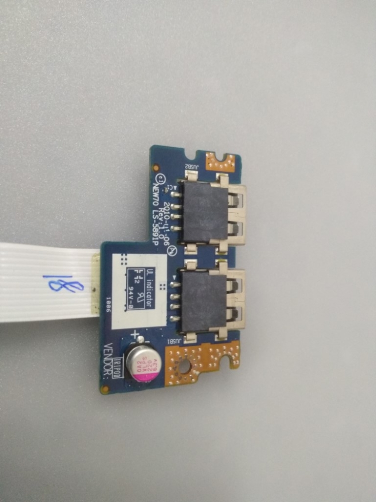 LS-5891P, 455JB2B0L01B2 ACER ASPİRE 5742 MODEL USB PORT KART