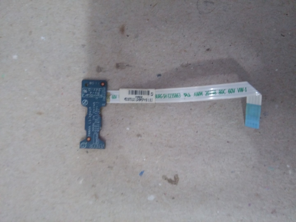 LS-6841P  TOSHIBA SATELLITE C660D-165 MODEL NOTEBOOK POWER BUTON KART