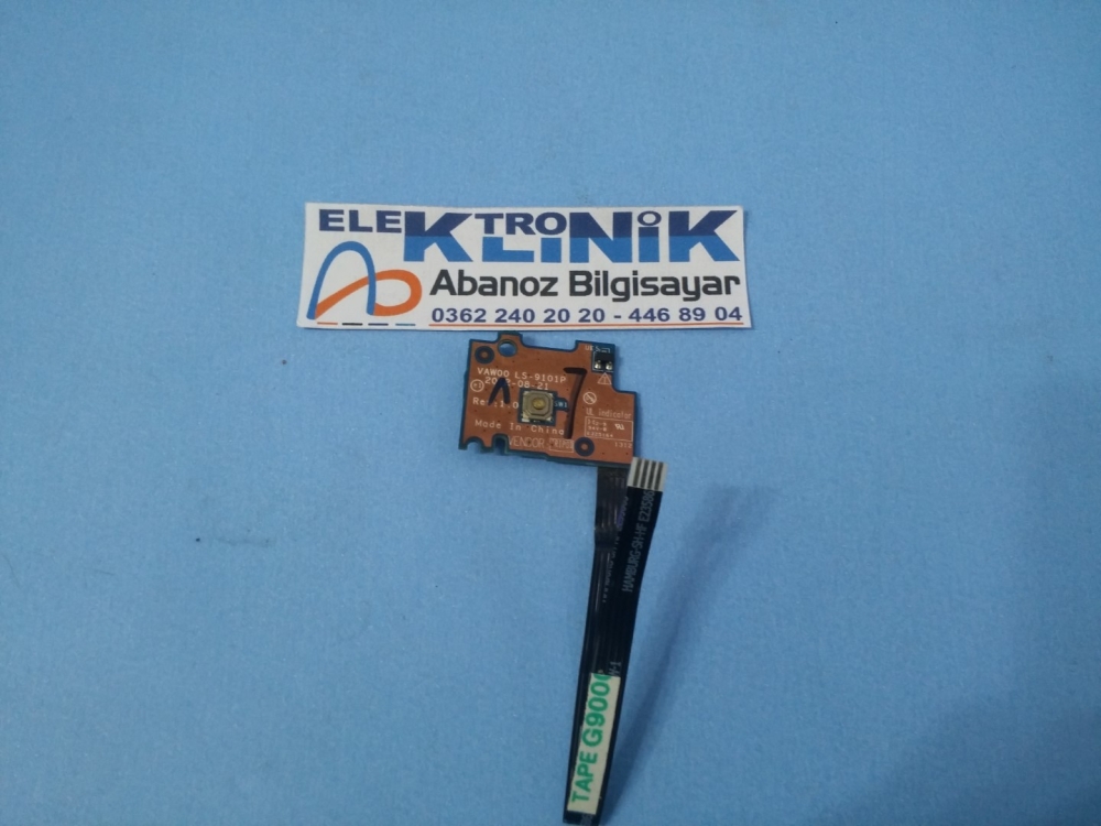LS-9101P  DELL İNSPİRON 3521-9126 MODEL NOTEBOOK POWER BUTON KART