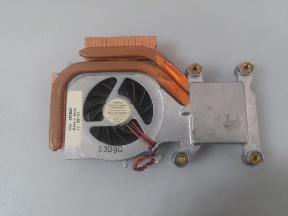 MCF-A01PAM05, 46P3099 IBM 2681 MODEL NOTEBOOK CPU FAN VE SOĞUTUCU 