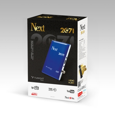 Next 2071 HD Uydu Alıcısı (IPTV HEVC H.265) FULL HD