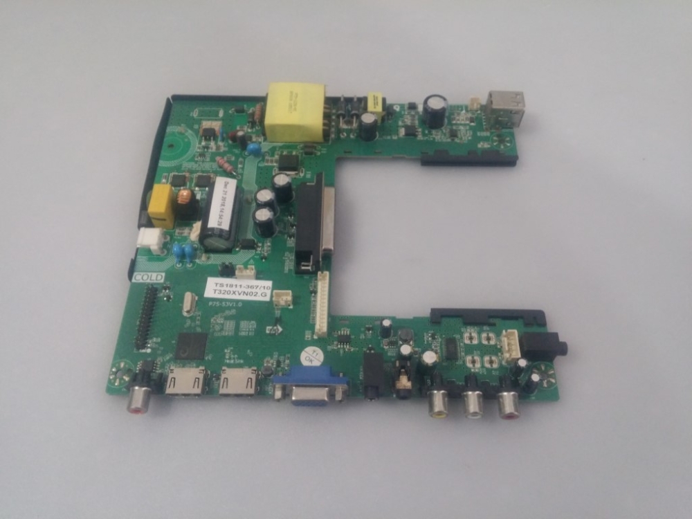 P75-53V1.0, P75-53V1.0-A 2L, TS1811-367/10 REDLINE PS32 MODEL LED TV 32" TV ANAKART