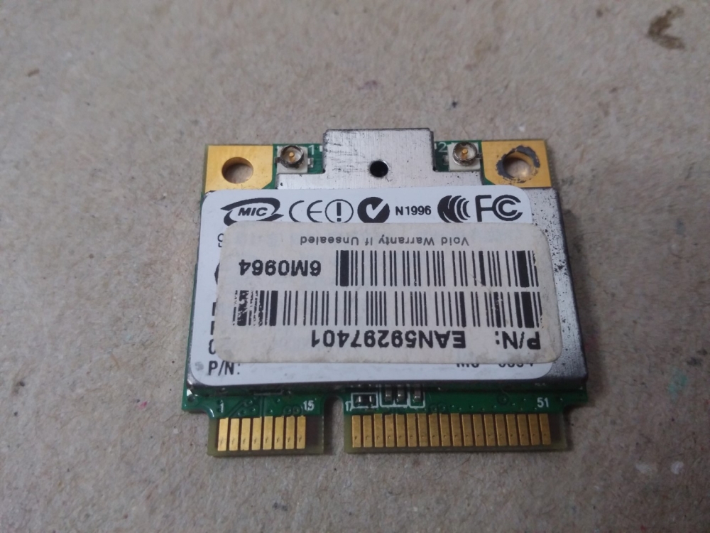 REALTEK EAN59297401 MODEL WİFİ BOARD