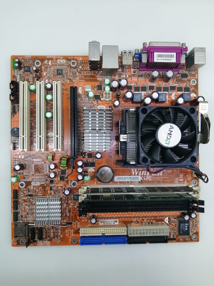 WinFast 754 PİN ANAKART SEMPRON 3200 İŞLEMCİ