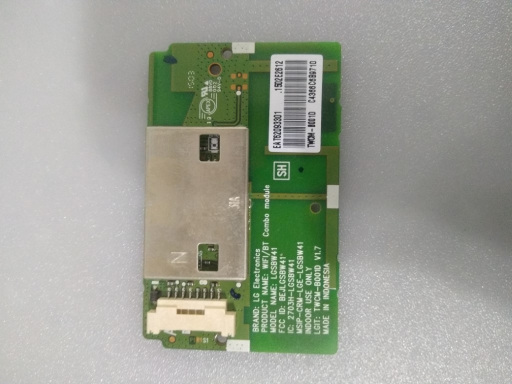 TWCM-B001D V1.7 LG 42LF650V-ZB MODEL LED TV 42" WİFİ BOARD