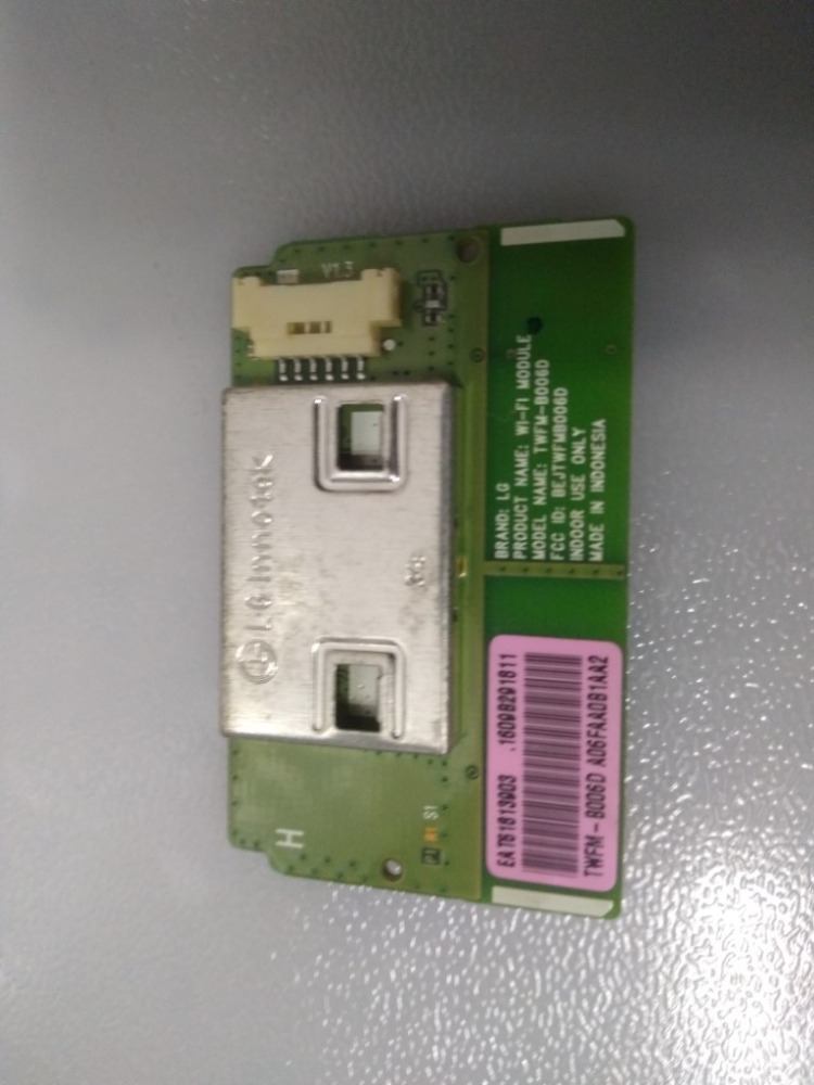TWFM-B006D LG 43UH610V-ZB MODEL LED TV 43" WİFİ BOARD