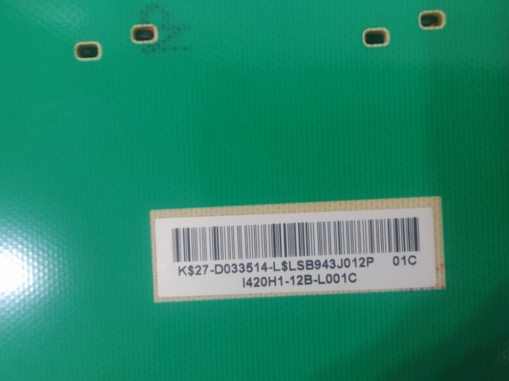 VIT70079.10 REV1, I420H1-12B-L001C SHARP LC42SH7E-BK MODEL LCD TV 42" İNVERTER 