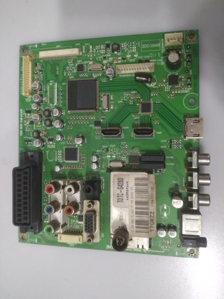 YRQ190R-8, T7GRZZ, SZ 26W SS6Z SZ SASI V7 PCB GRUNDİG GR 32-120 3HD MODEL LCD TV 32" ANAKART