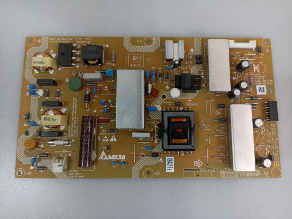 APDP-123A1, ZQS910R, 171101239, 407R03 GRUNDİG 49 VLE 6565 BL MODEL LED TV 49" POWER BOARD