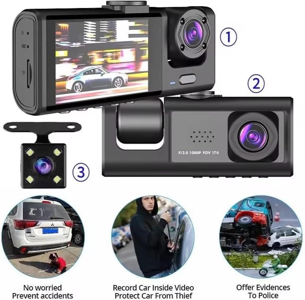 BLACK BOX TRAFFIC RECORDER ARAÇ İÇİ KAMERA Hd Video Kayıt Cihazı