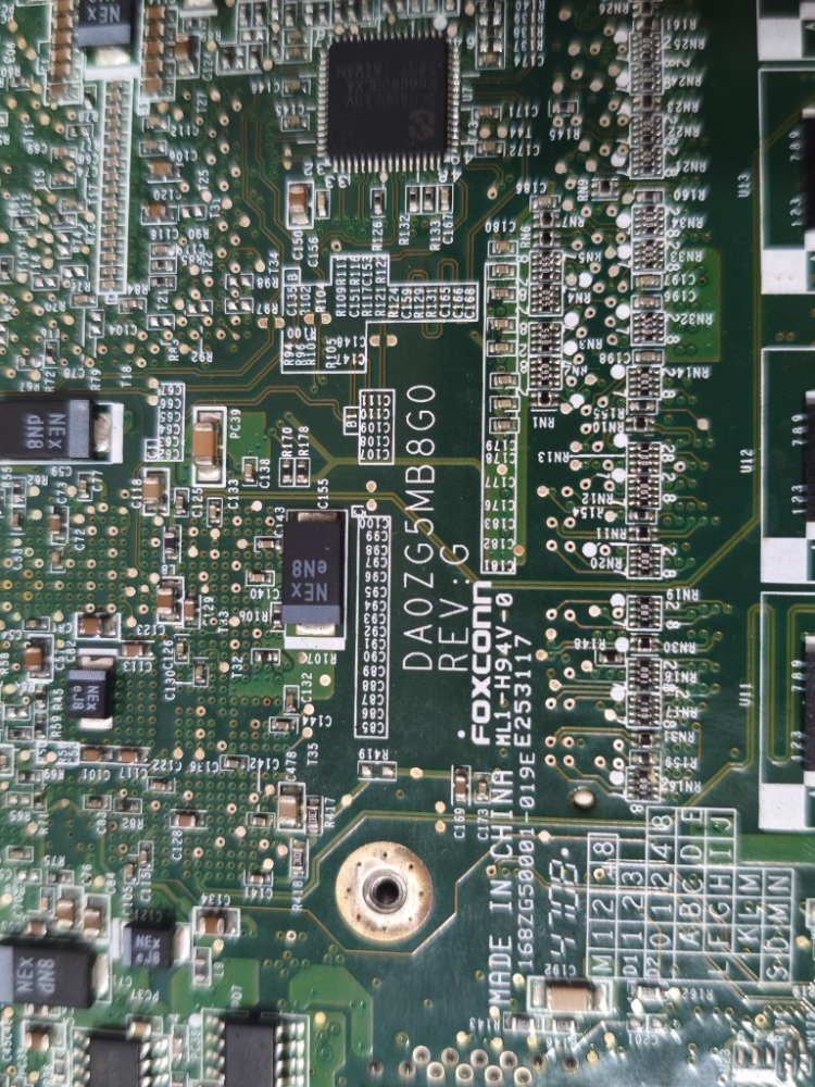 DA0ZG5MB8G0 REV:G, F0206B14AP1-MS1 8 GB SSD ACER ASPİRE ONE ZG5 MODEL NETBOOK ANAKART MAINBOARD