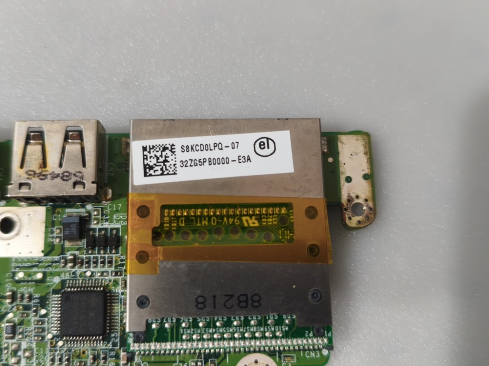 DA0ZG5PB6E0 REV:E, S8KCD0LPQ-07 ACER ASPİRE ONE ZG5 MODEL NETBOOK POWER BUTON USB MULTİ SOKET KARTI