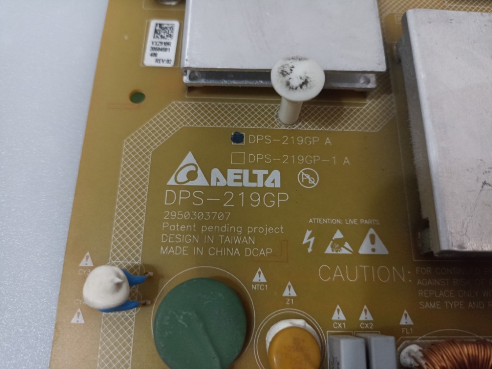 DPS-219GP, 219GP A 01156 ARÇELİK A50-LW-9336 MODEL LED TV 50" POWER BOARD