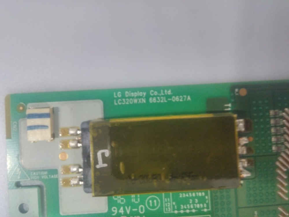 LC320WXN 6632L-0627A, 3PEGA20002B-R ARÇELİK TV 82-203 3HD MODEL LCD TV 32" İNVERTER BOARD