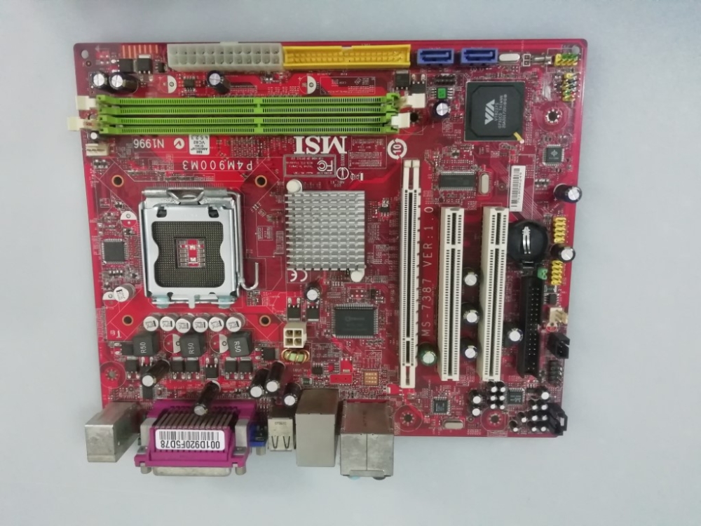 MSI P4M900M3, MS-7387 V:1.0 MODEL MASAÜSTÜ BİLGİSAYAR ANAKART MAINBOARD