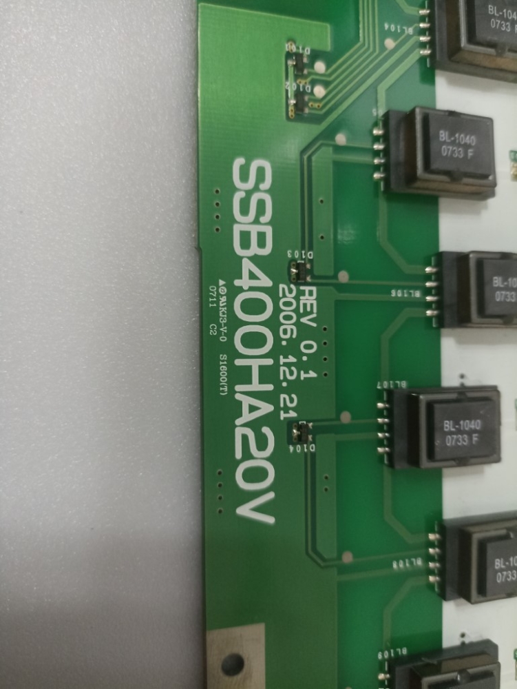 SSB400HA20V REV 0.1 SAMSUNG LE40M87BDX/XEE MODEL LCD TV 40" İNVERTER BOARD