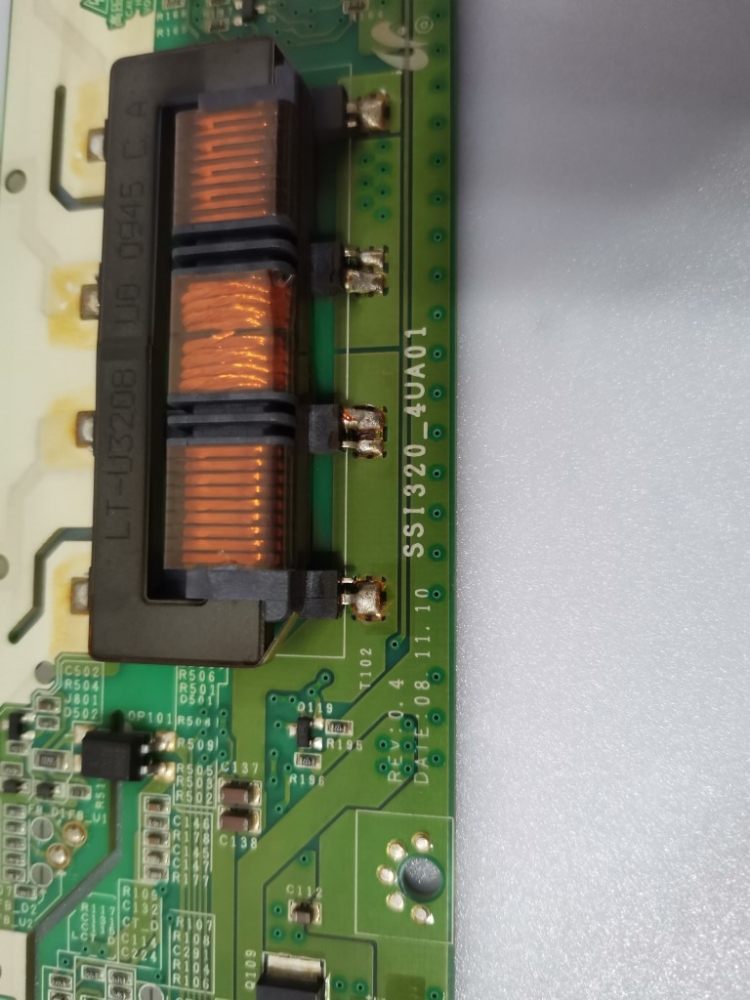 SSI320_4UA01 REV:0.4 BEKO F 82-503 B HD MODEL LCD TV 32" INVERTER BOARD