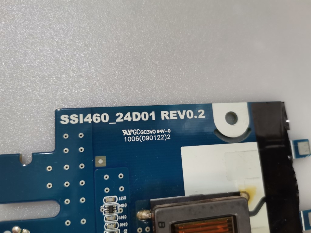 SSI460_24D01 REV0.2 SLAVE PHILIPS BDL4681XU MODEL LCD MONİTÖR TV 46" INVERTER BOARD SLAVE