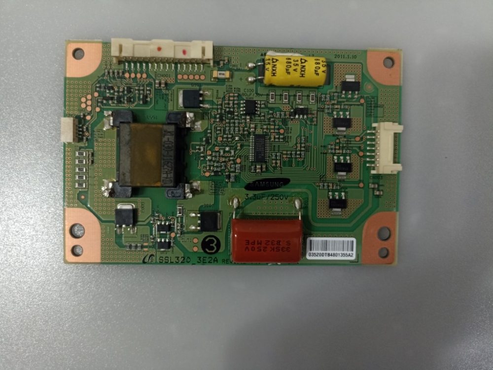 SSL320_3E2A REV:0.2 ARÇELİK A32-LEG-5W MODEL LED TV 32" LED DRİVER BOARD