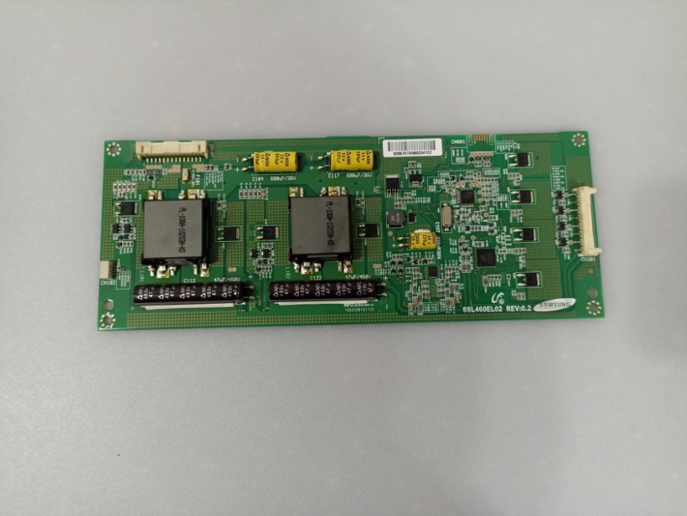 SSL460EL02 REV:0.2 TOSHİBA 46SL733 MODEL LED TV 46" LED DRİVER BOARD