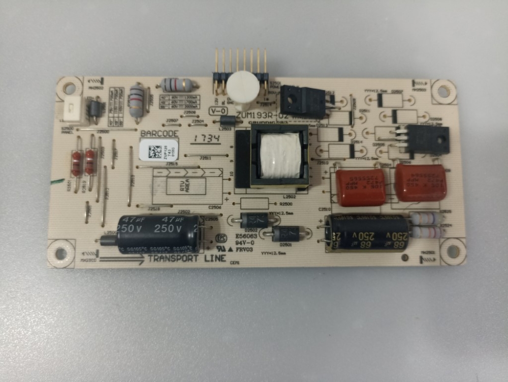 ZUM193R-02 ARÇELİK A55L 8740B 5B MODEL LED TV 55" LED DRİVER BOARD